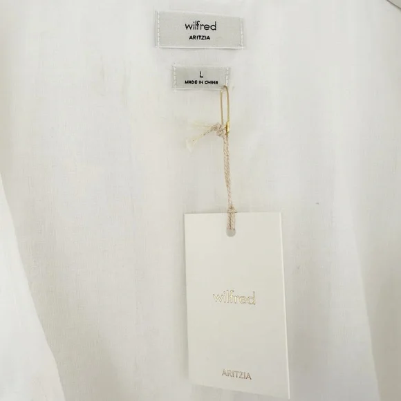 Aritzia | Wilfred • Hampstead Dress White - Picture 6 of 15